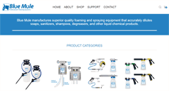 Desktop Screenshot of bluemulecleaning.com